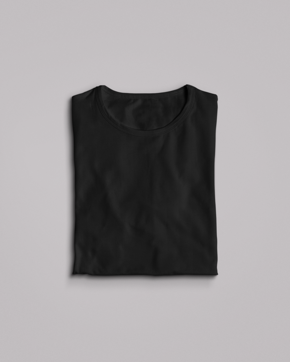 A sleek black men's t-shirt designed for comfort and style.