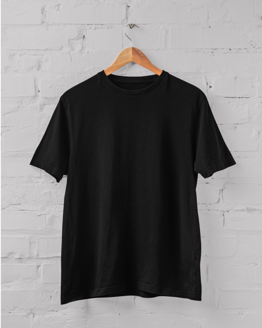 A stylish black women's t-shirt made from premium materials, perfect for versatile fashion choices.
