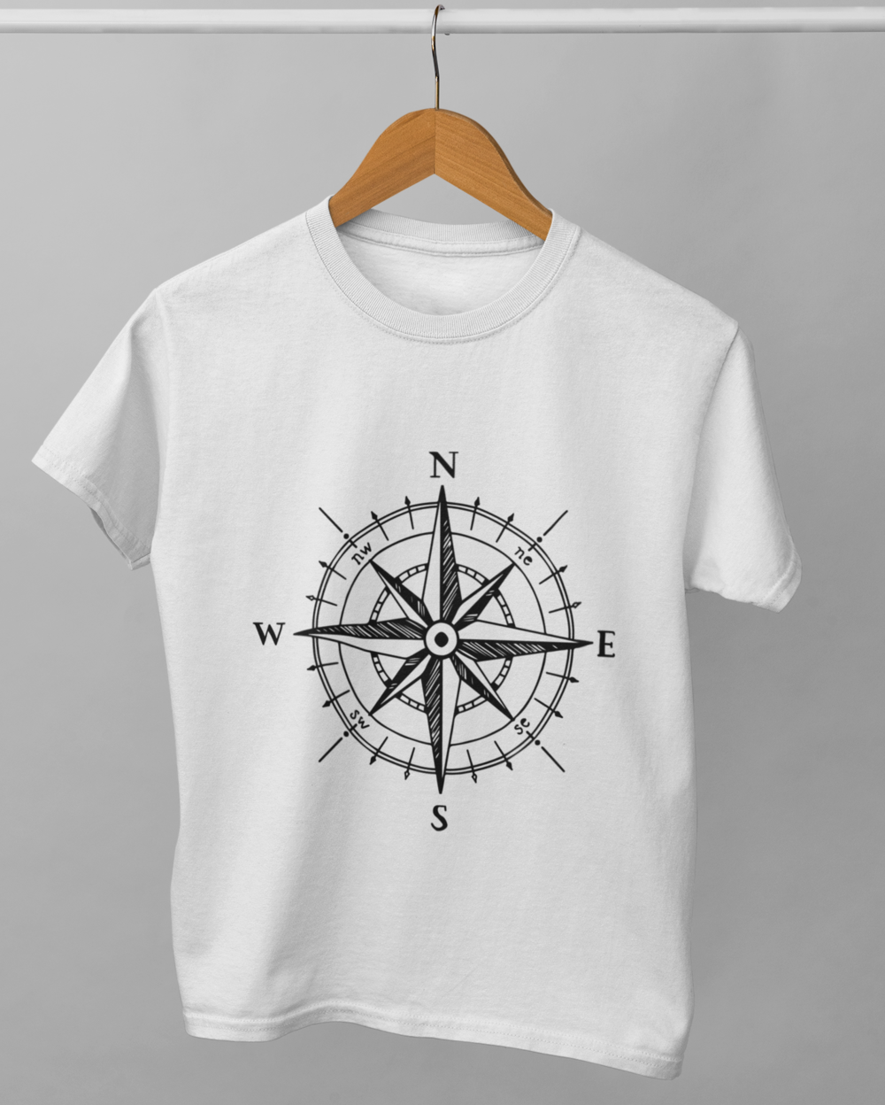 Explore the World: Compass Rose Adventure T-Shirt