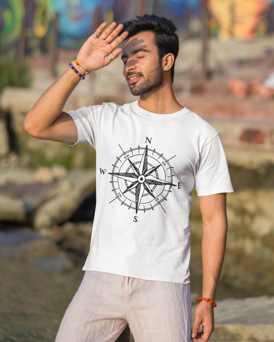 Explore the World: Compass Rose Adventure T-Shirt