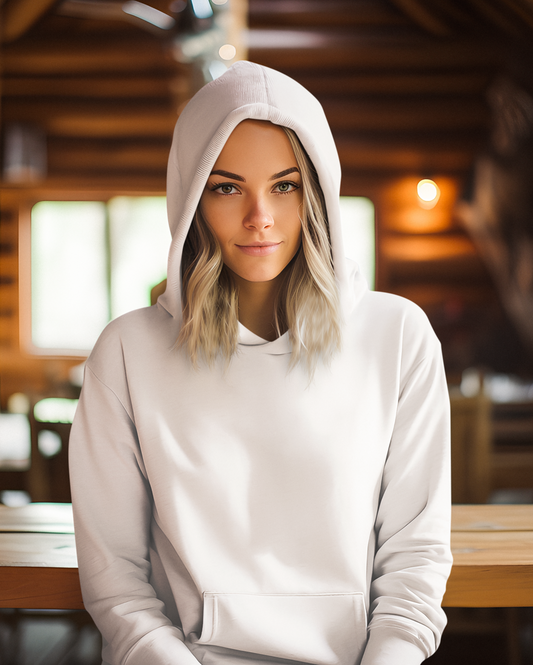 Invest in Comfort: The Sustainable, Long-Lasting Solid Hoodie.